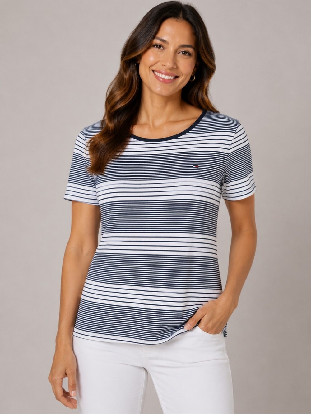 Tommy Hilfiger Women's Striped T-Shirt